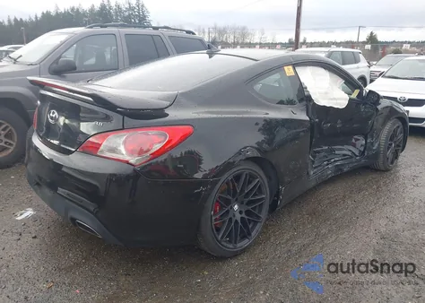 2012 Hyundai Genesis 3.8 Track z USA, uszkodzony, nr VIN KMHHU6KH4CU076794